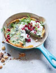 Omelette Aux Herbes Yaourt Et Grenade Pour 2 Personnes Recettes Elle A Table Recette En 2020 Recette Plat Facile Recettes De Cuisine Recette De Plat