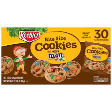 Keebler chips deluxe rainbow cookies made with m&m's chocolates, 11.3 oz. Amazon Com Keebler M M Cookies 1 6oz 30 Ct Sc Grocery Gourmet Food