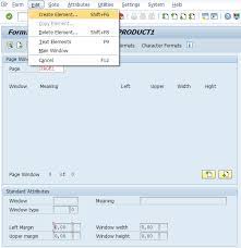 Content − this can be either text (business data) or graphics (company logo). Sap Abap Sapscripts Tutorialscampus