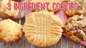 Scoop out a spoonful of dough and roll it into a ball. 3 Ingredient Cookies Peanut Butter Cookies Recipe More Youtube