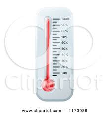 Wall Thermometer Or Fundraiser Chart Posters Art Prints By