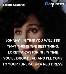Not because i'm married, but because i know who i am. Loretta Castorini Quotes Moonstruck