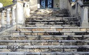 Manufacturers cut and sometimes polish limestone for use on patios, floors. Limestone Discoloration Removed Stonecare Of Texas