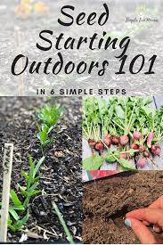 Seed Starting Outdoors 101 Planting Flowers From Seeds Starting Seeds Outdoors Starting Plants From Seeds