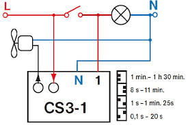 Der unterricht beginnt um halb neun. Externe Zeitschalter Nachlaufrelais Ein Ausschalten Von Ventilatoren Badlufter Ebay