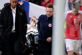 Christian eriksen 'was gone' before being resuscitated at euro 2020, doctor says denmark's christian eriksen controls the ball during the euro 2020 soccer championship group b match against. Christian Eriksen Collapses Mid Match At Euro 2020 Chicago Sun Times
