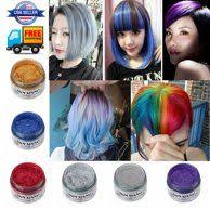 Hair Wax Temporary Hair Coloring Styling Cream Mud Dye Gray For Halloween Day Walmart Com Temporary Hair Dye Diy Hair Color Temporary Hair Color