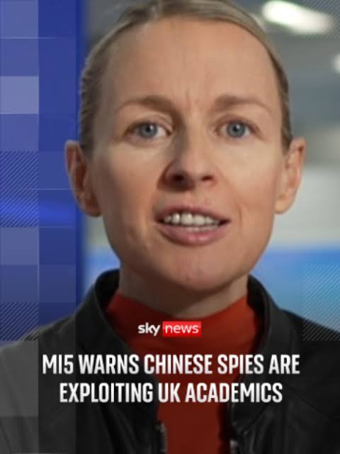 MI5 has issued an unprecedented public warning about a new Chinese spy threat targeting British academics. The Security Service says a Chinese institute is secretly trying to exploit the expertise of ...
