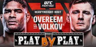 The full ufc fight night 184. Ufc Fight Night 184 Overeem Vs Volkov Play By Play Results Round Scoring