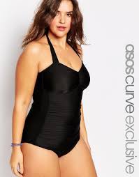 With Added Curve Control Http Asos Do Yd3us2 Plus Size Swimwear Plus Size Fashion Plus Size Fashion For Women