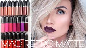 Colour wears evenly and smoothly, eight hours. Mac Retro Matte Liquid Lipcolour Review Youtube