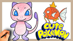 In this tutorial we'll be drawing eevee from pokemon. How To Draw Pokemon Characters 6 Cute Pokemon Drawing For Kids Easy Step By Step Okidokids Youtube