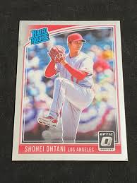 June 20, 2021 by rich mueller. Sold Price Mint 2018 Donruss Optic Rated Rookie Shohei Ohtani 180 Baseball Card Invalid Date Edt