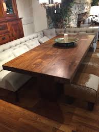 Length can be 63 or 81 with one leaf out or 98 with both leaves out. Our Tao Table From Arhaus Dark Dining Room Interior Design Dining Room Interior Design Dining