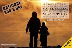 And this day offers a great opportunity for every national sons day is celebrated on september 28, with some people claiming that it falls on march 4. National Son S Day Is March 4 Celebrate With Captions Quotes Jokes