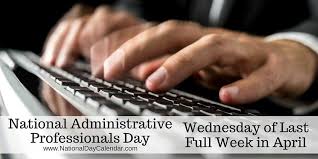 List only those that meet the. National Administrative Professionals Day April 24 Career And Professional Development Mercy College