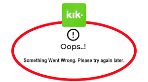 How To Fix kik Apps Oops Something Went Wrong Error Please Try Again Later  Problem - YouTube