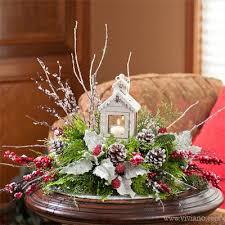 Pin By Danielle Smith On Christmas Ideas Christmas Lanterns Christmas Floral Arrangements Christmas Flower Arrangements