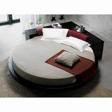 Awesome Now Can I Get A Round Tempurpedic Mattress Glamourous Bedroom Round Beds Modern Bed
