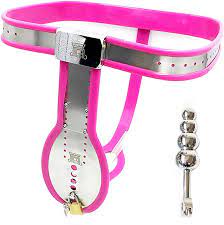 Amazon.com: Chastity Belt, Male Chastity Belt Penis cage Chastity cage  Stainless Steel with urethral Tube and Anal Plug Sex Toys Men bdsms Toys  Bondage Set 60-150cm,Pink,130/140cm(51/55in) : Health & Household