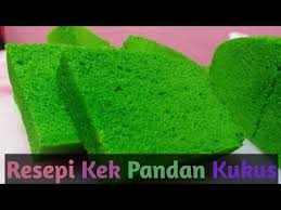 Kek chiffon pandan | pandan chiffon cake. Resepi Kek Pandan Kukus Youtube