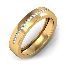 Gold Wedding Rings For Men And Women Wedding Rings For Him And Her Sets Wedding Rings Men And Wome Engagement Rings For Men Mens Rings Online Modern Mens Rings