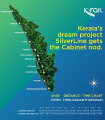 Kerala state districts area population other information dhanvi. Kerala Govt Approves 530 Km Semi High Speed Silver Line Project The Metro Rail Guy