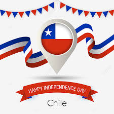 Chile's declaration of independence happened on 12 february. Chile Independence Day With Stylized Country Flag Pin Illustration Chile Happy Independence Day Flag Png And Vector With Transparent Background For Free Download