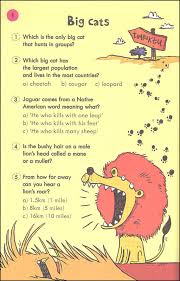 If you would like to find out, then you should take this quiz! Animal Trivia Questions Edc Usborne 9780794540104