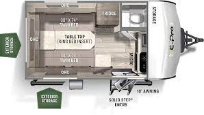You don't need a large truck to haul one either. Flagstaff E Pro E15tb Forest River Rv Manufacturer Of Travel Trailers Fifth Wheels Tent Campers Motorhomes