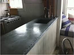 zinc countertops