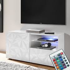 Charnières métalliques réglables dans les 3 dimensions (hauteur, profondeur, largeur).gain de temps à la pose : Meuble Tv Led 120 Cm Laque Blanc Design Paolo Blanc L 122 X P 42 X H 57 Cm Achat Vente Meuble Tv Meuble Tv Led 120 Cm Laque Cdiscount