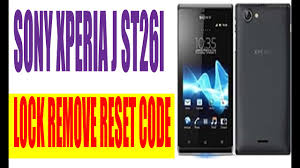 Hard reset xperia st26i cod reset : Sony Xperia J St26i Lock Remove Reset Code Youtube