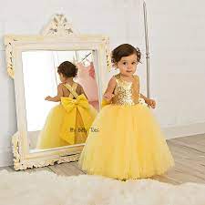 Want the prettiest apparel so your little lady can look her adorable best? Sarafina Dress Yellow Girls Yellow Dress Yellow Flower Girl Dresses Yellow Party Dresses