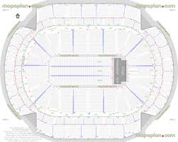 xcel energy center detailed seat row numbers end stage