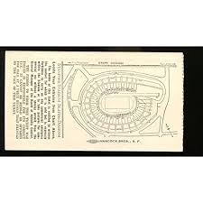 1935 cal bears v stanford football ticket big game ex 15413