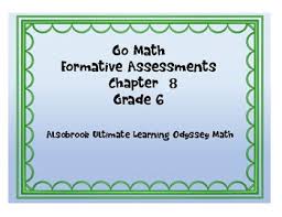 Premium* audio can be added as content to any question type orcontinue reading go formative answer key science Go Math Grade 6 Chapter 8 Formative Assessments For Each Lesson