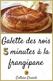 Galette Des Rois 5 Minutes A La Frangipane La Recette Facile En 2020 Recette Facile Galette Des Rois Recettes De Cuisine