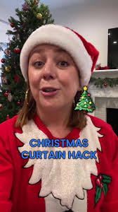 Como Decorar Cortinas En La Sala De Navidad