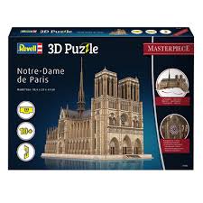 Lorsqu'il termine, il expose son puzzle avec fierté ! Puzzle 3d Cathedrale Notre Dame De Paris Revell Chez Rougier Ple
