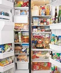 Before And After A Refrigerator Makeover Refrigerator Makeover Refrigerator Organization Freezer Organization