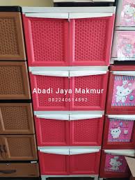 Berkat bukaan depan pada setiap susunnya, membuatmu tidak perlu repot lagi merogoh ke bagian dalam lemari. Jual Lemari Plastik Napolly 4 Susun 8 Pintu Warna Merah Di Lapak Abadi Jaya Makmur Bukalapak