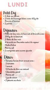 Menu pour la semaine 1. Ma Semaine De Menus Minceur Anti Cellulite 20 Cellublue