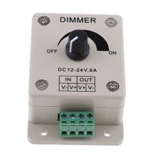 Dc12v 8a Knob Dimmer Led Light Switch Pwm Dimming Controller For Boat Yacht Rv Truck Car Lights Marine Audio Aliexpress
