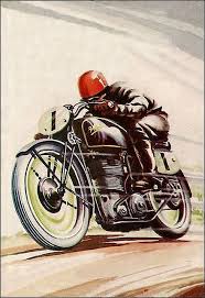 Cafe Racer Builds In Maryland From Scoot Power Discount Parts Motorrad Kunst Fahrradkunst Fahrrad Poster