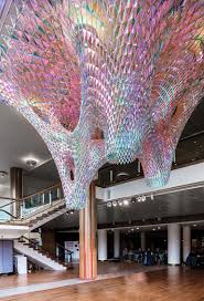 2017 Codaawards Winners Represent The Best Site Specific Art Ceiling Art Installation Ceiling Art Glass Art Installation