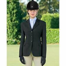 Details About Womens Ladies English Horse Show Riding Jacket Hunt Coat Size 4 6 8 10 12 14 Usa