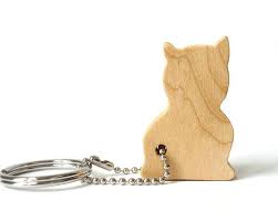 Porte Cles Contour Chat Silhouette Porte Cles Bois Scie A Etsy Silhouette Ours Porte Cle Prenom En Bois