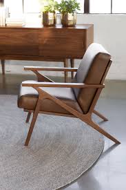 Otio Brown Leather Walnut Lounge Chair Modern Lounge Chair Design Lounge Chair Design Lounge Chairs Living Room