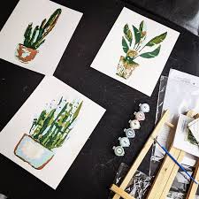 Browse and print these coloring pages to help kids practice skills like number recognition, using a legend and more. Potted Plants Paint By Number Kit Color By Number Kit Custom Etsy In 2020 Paint By Number Kits Plant Painting Paint By Number